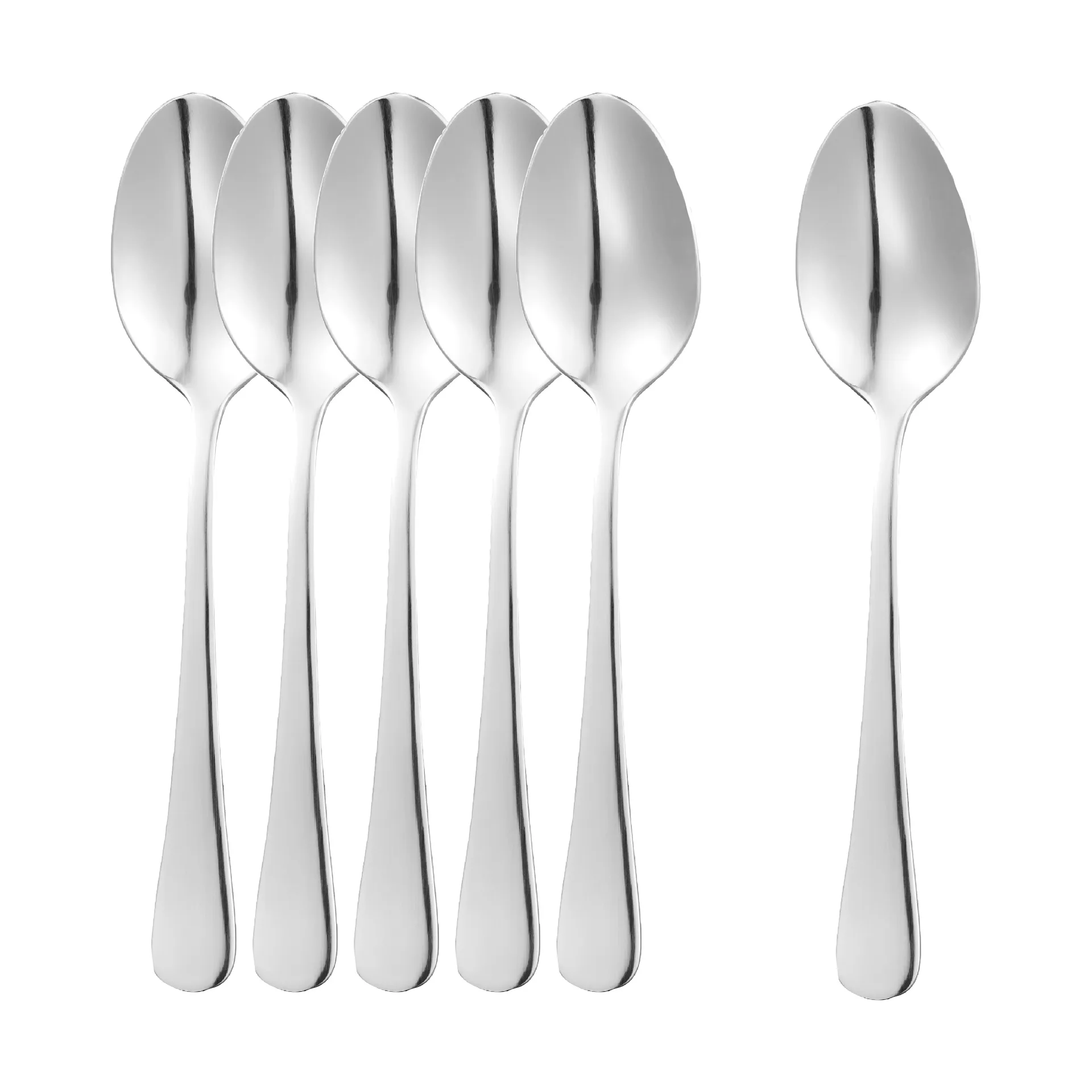 Cucharillas de café, Acero inoxidable, 6-pack Dorre