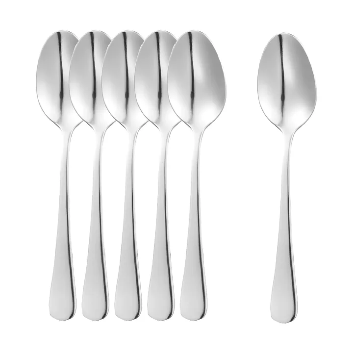 Cucharillas de café - Acero inoxidable, 6-pack - Dorre