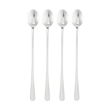 Cucharillas de café - Acero inoxidable, largo, 4-pack, 22 cm - Dorre
