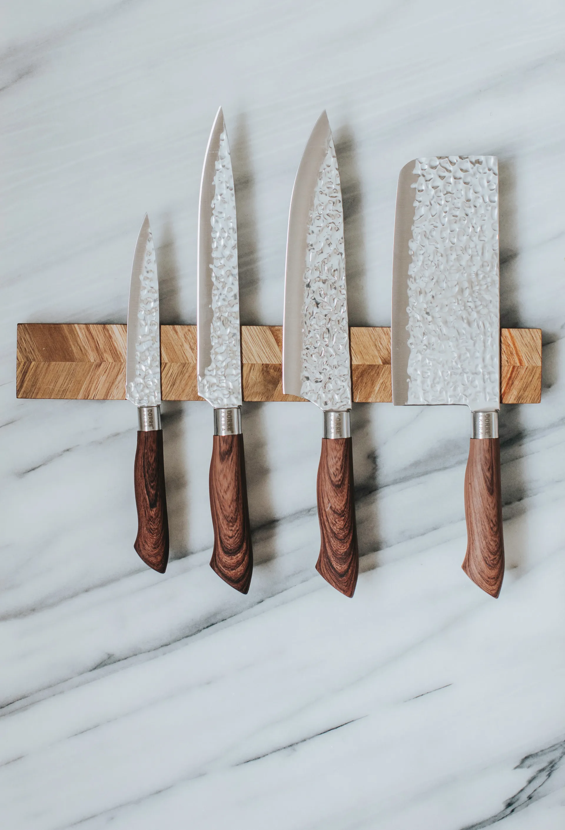 Cuchillo chino de chef Akira 30 cm, Marrón Dorre