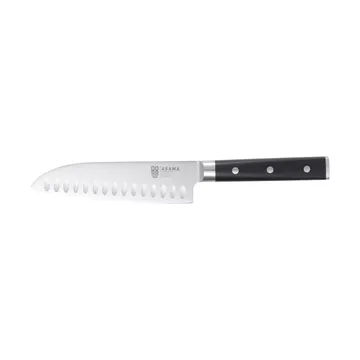 Cuchillo Santoku Asama 18 cm - Acero inoxidable - Dorre
