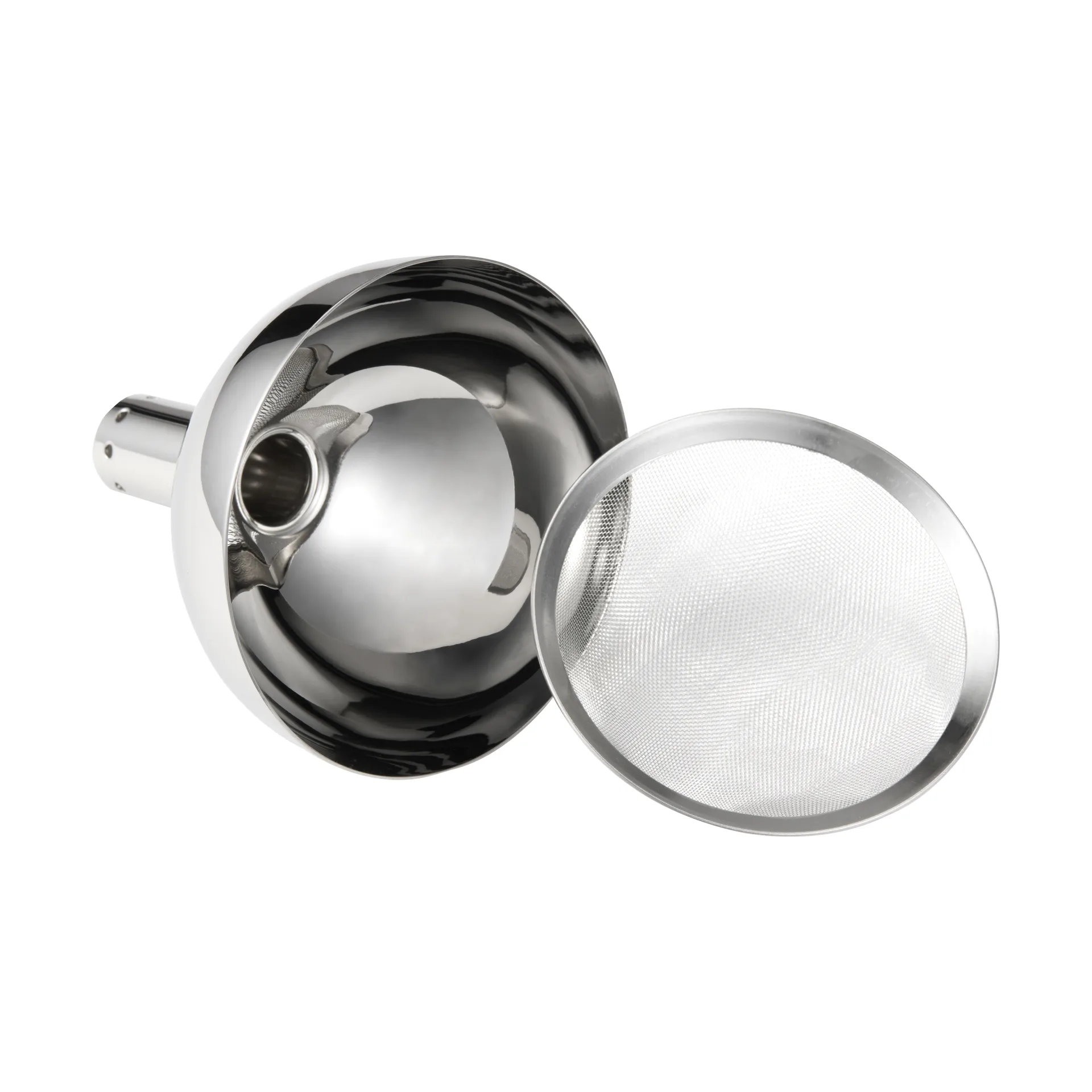 Embudo decantador Valu con filtro, Acero inoxidable Dorre