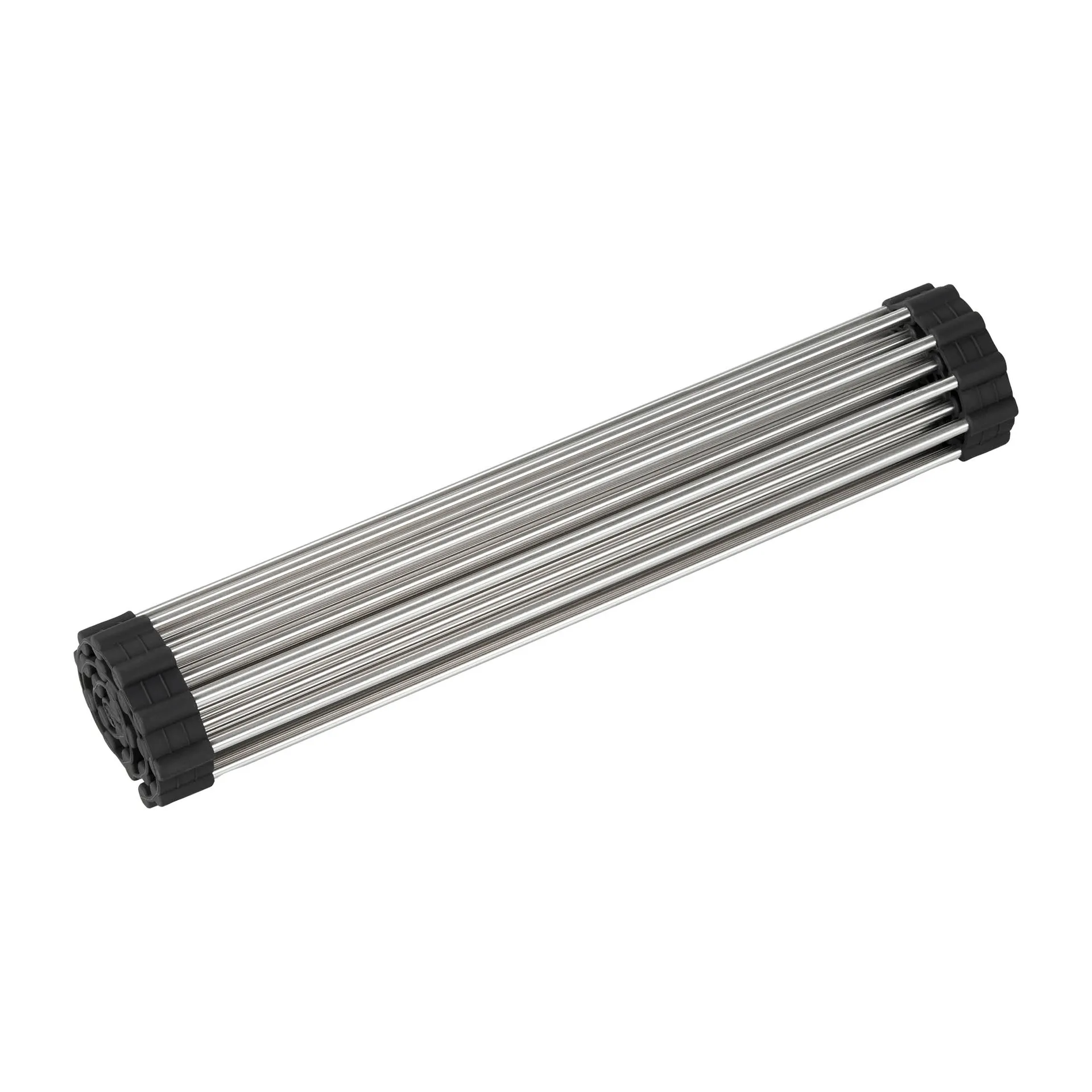 Escurreplatos enrollable Dina acero inoxidable, 37x46 cm Dorre