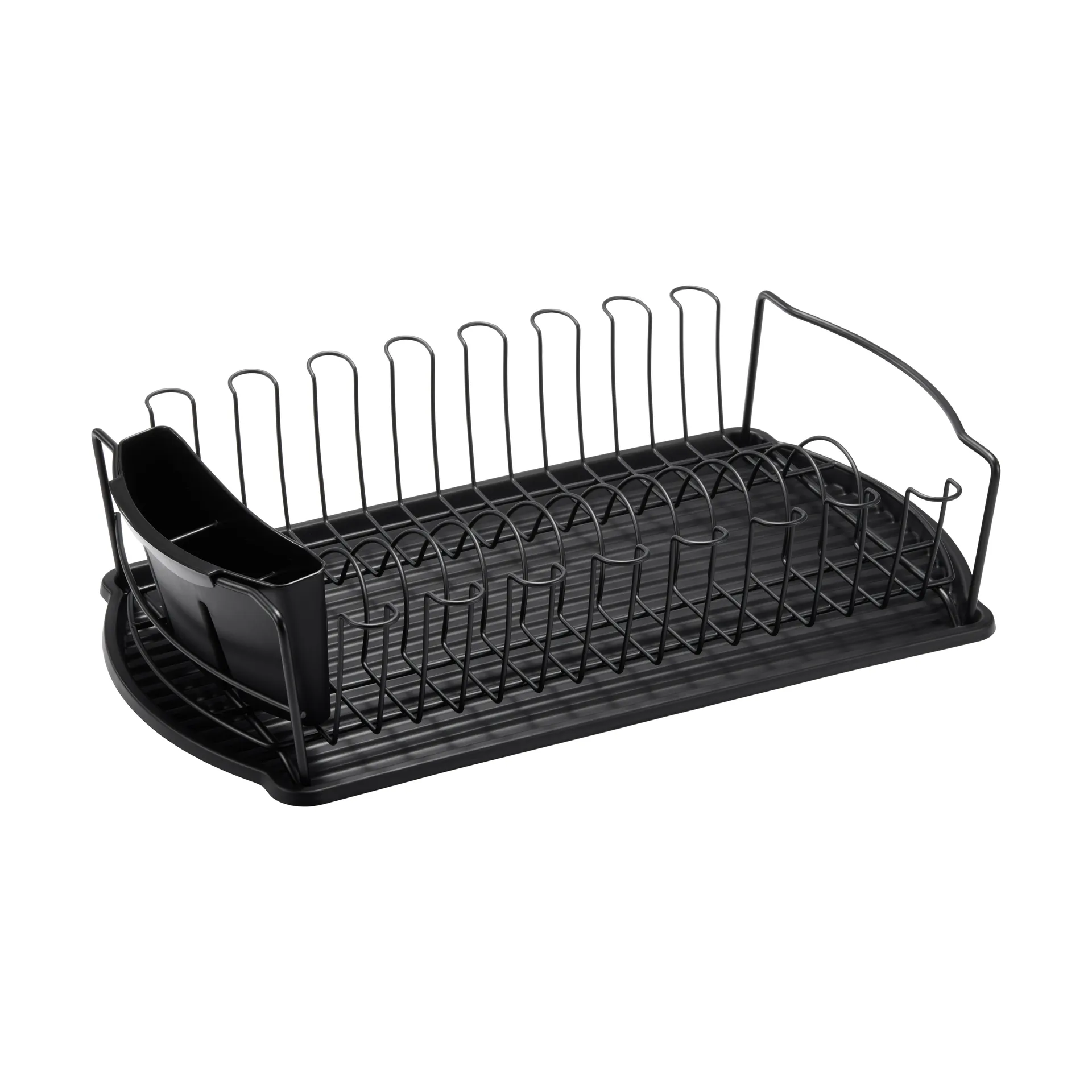 Escurridor de platos Disa 28x48 cm, Negro Dorre