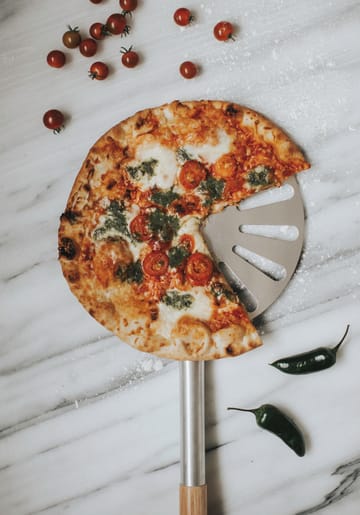 Espátula para pizzas BBQ 76 cm - Aluminio-madera - Dorre