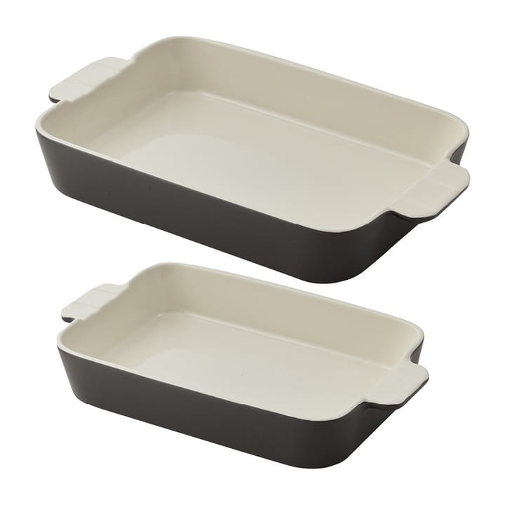 Fuentes de horno Gray 2 piezas, Gris Dorre