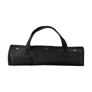 Funda para cuchillos Kadi - Nailon negro, 5 compartimentos para cuchillos - Dorre