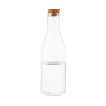 Jarra de vidrio con tapa de corcho Sunnanö 1 L - Vidrio-corcho - Dorre