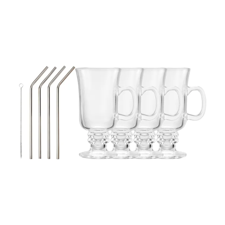 Juego de café irlandés Iona - Vasos, 9 piezas - Dorre