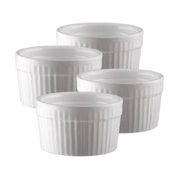 Juego para crème brûlée - Cerámica, 5 piezas - Dorre