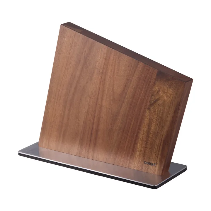 Kitty bloque para cuchillos - Acacia, inclinado, 30x23x2,5 cm - Dorre