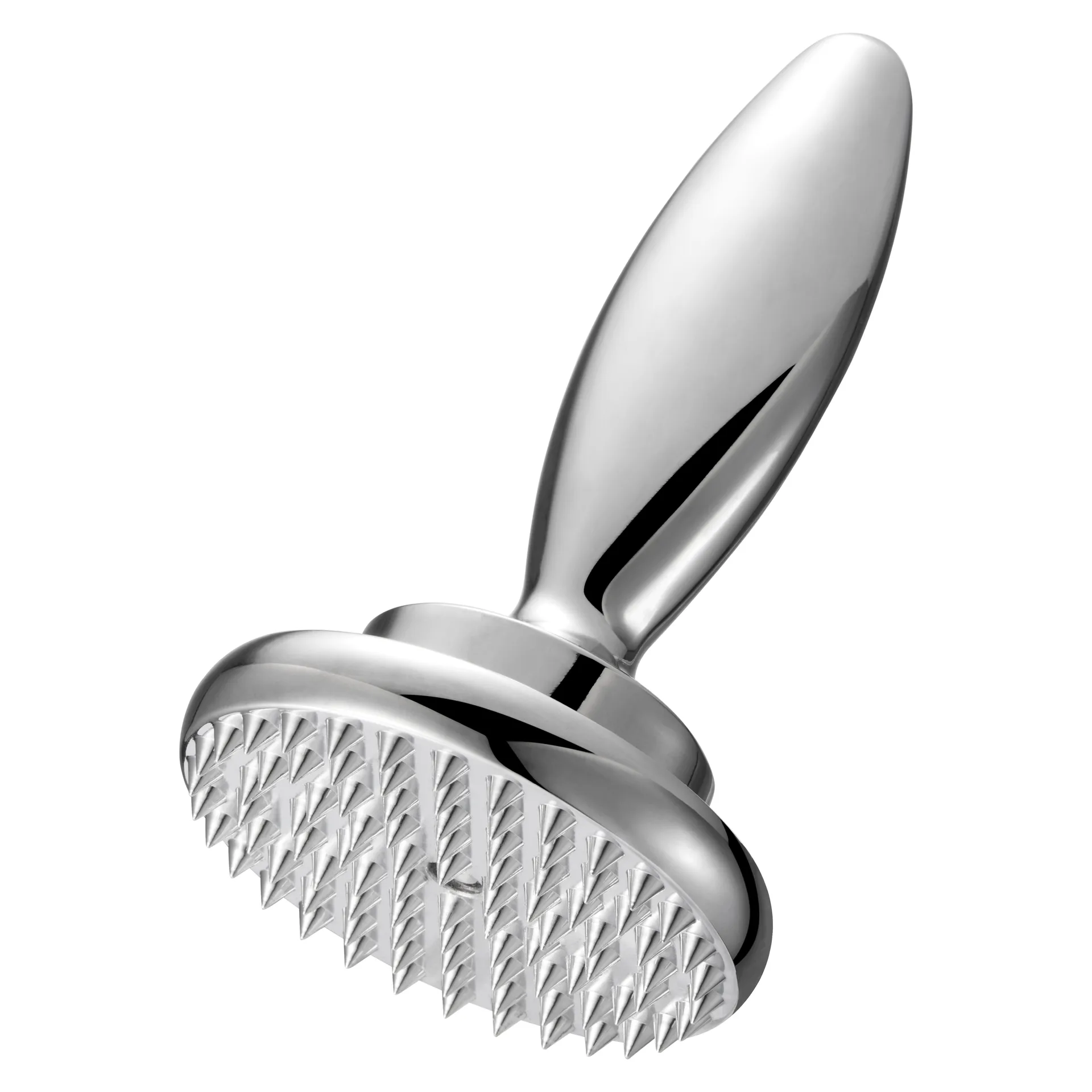 Mazo para hamburguesas Birdie reversible 14,5×8,3×8,3 cm, Acero inoxidable Dorre