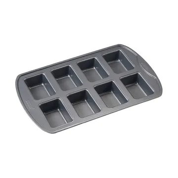 Mini molde para pan Karabo, 8 cavidades - 39,4×25,4×4 cm - Dorre
