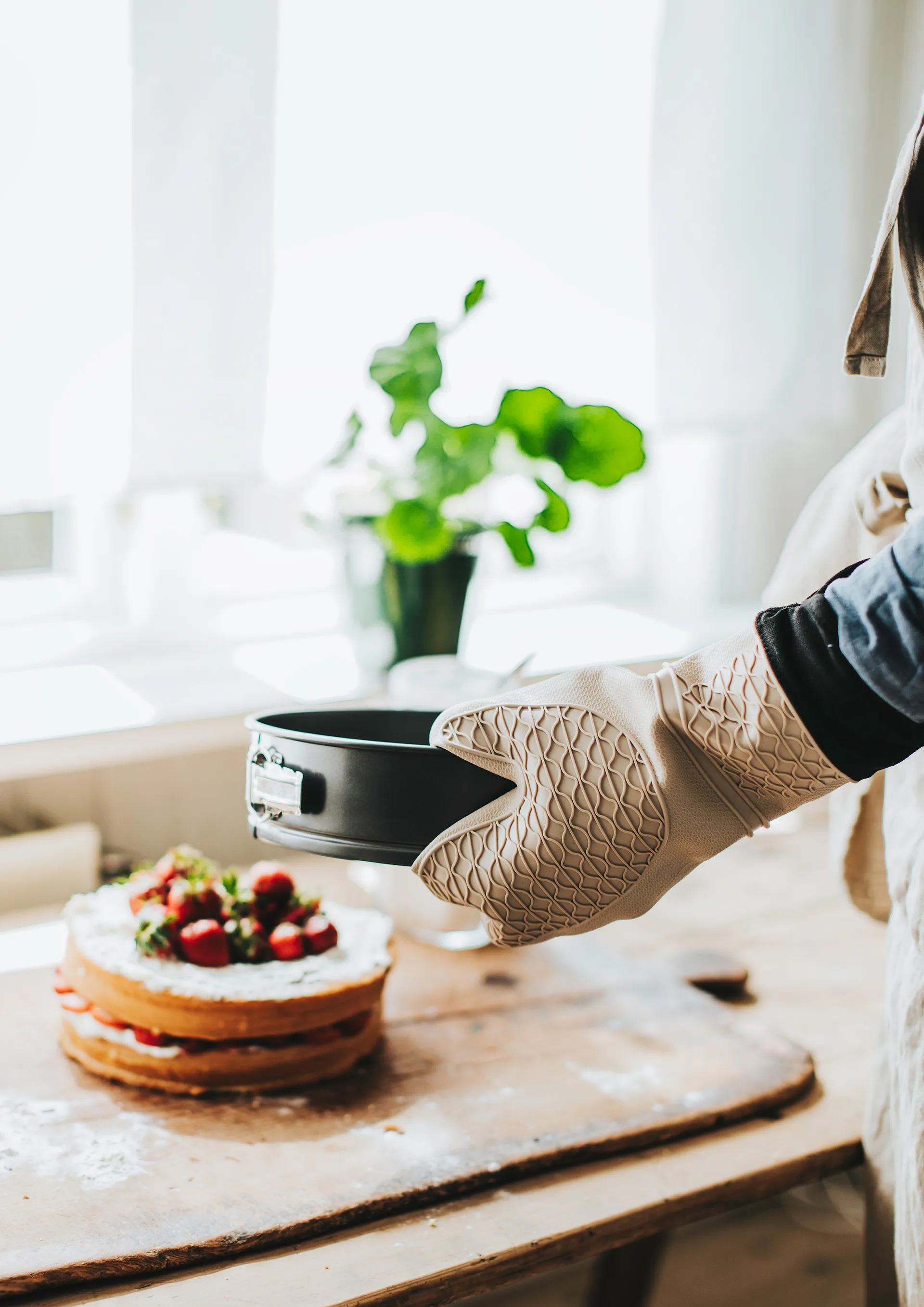 Molde desmontable Karabo de acero al carbono, 20 cm Dorre