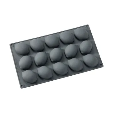 Molde para hornear Beck - Gris, limón, silicona, 15 piezas - Dorre