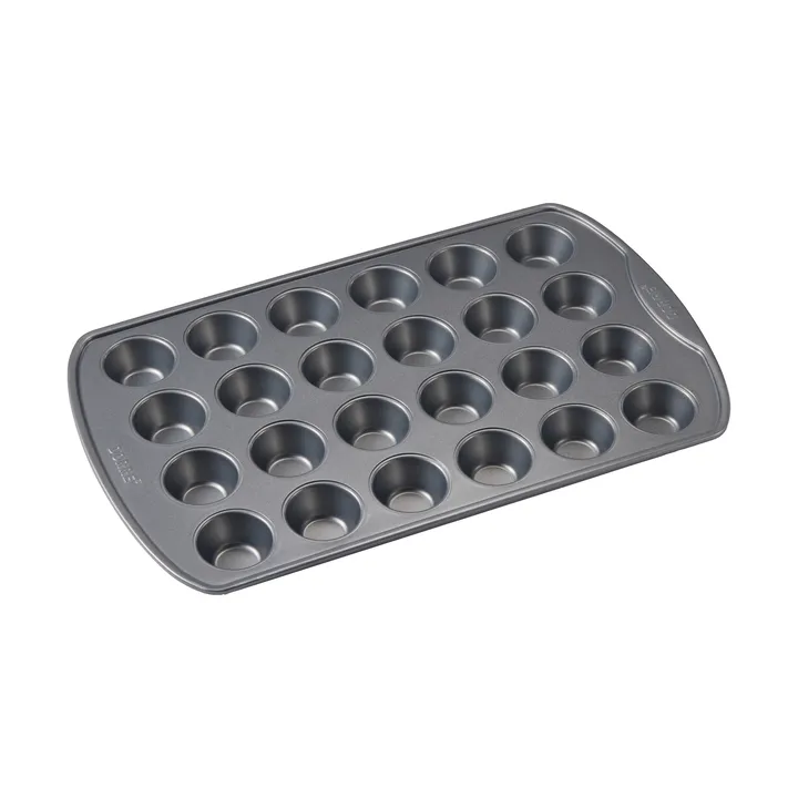 Molde para muffins Karabo de acero al carbono, 24 cavidades - 42,5 × 26 × 2,8 cm - Dorre