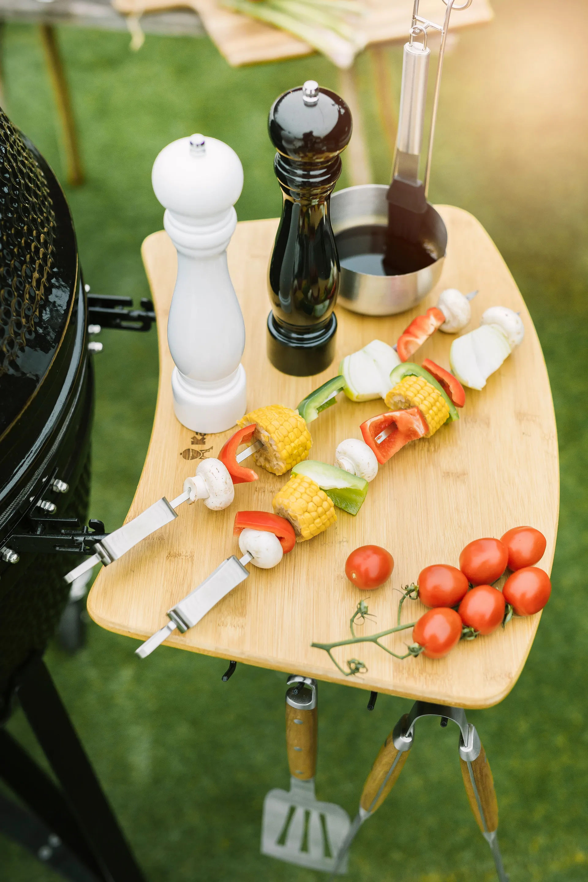 Molinillo de sal y pimienta Karou alto brillo 27 cm, negro Dorre