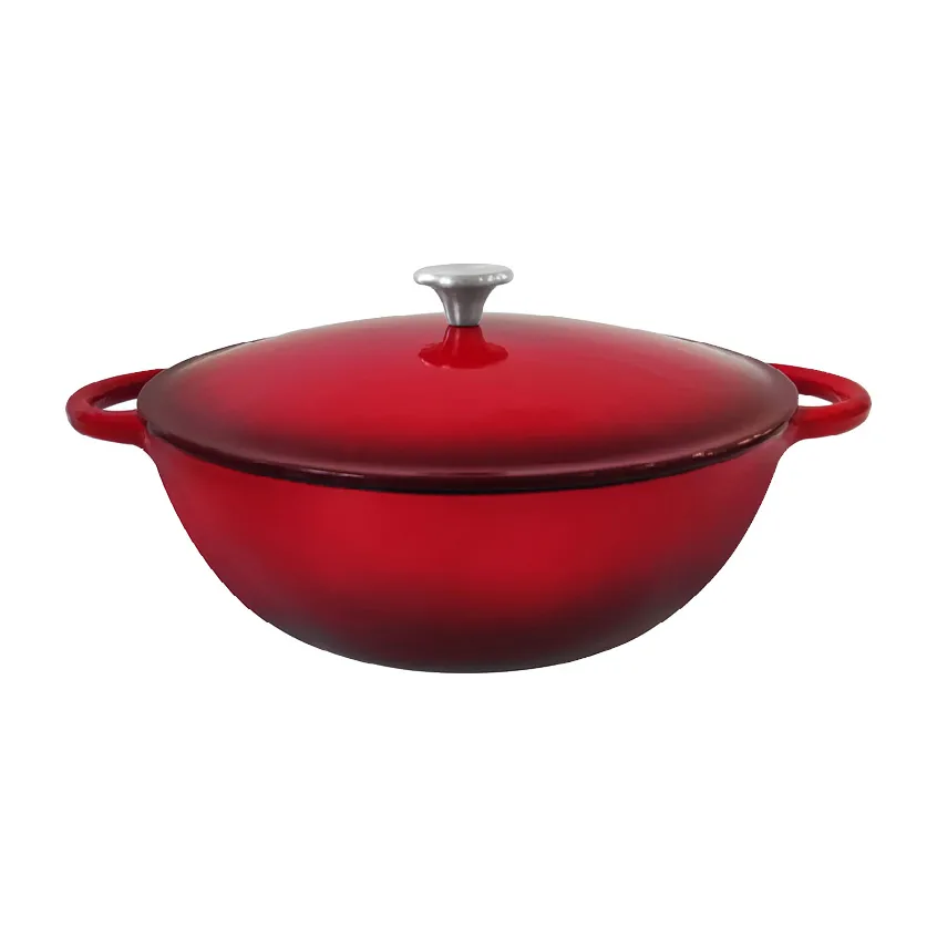 Olla de hierro fundido Gitty 7,2 L, Rojo Dorre