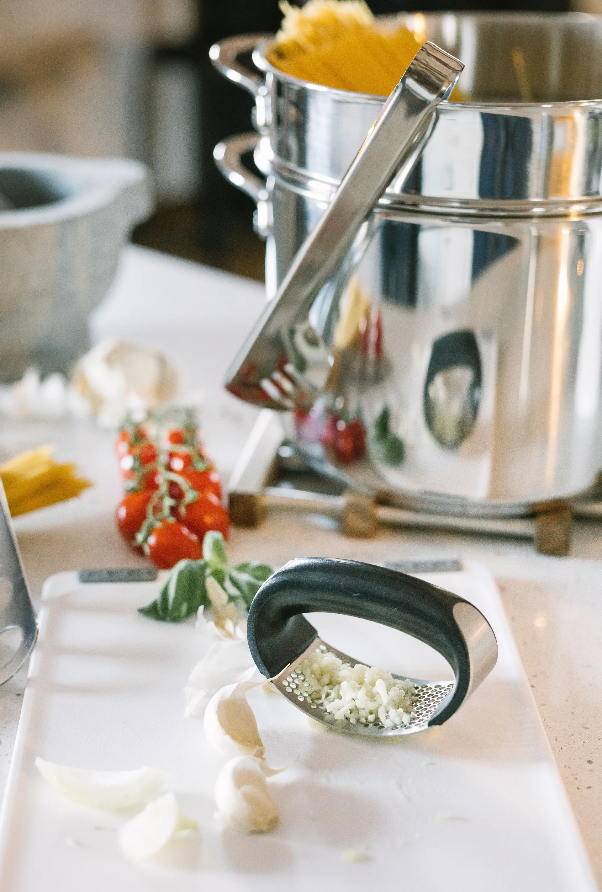 Olla de pasta con insercción Kosmo 7,6 L, acero inoxidable Dorre