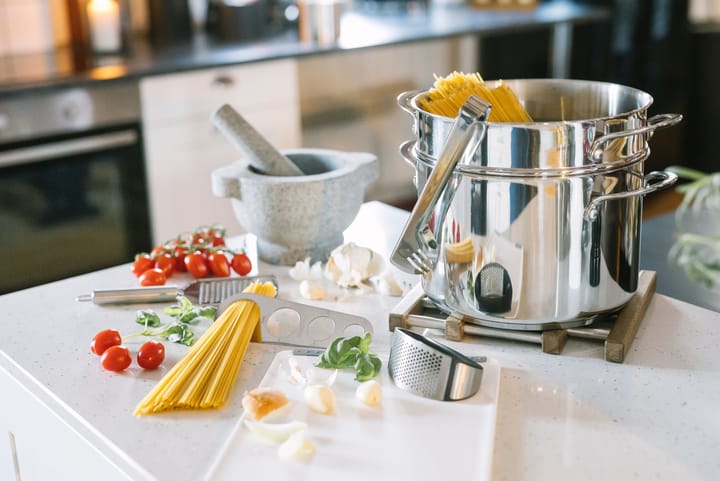 Olla de pasta con insercción Kosmo 7,6 L, acero inoxidable Dorre