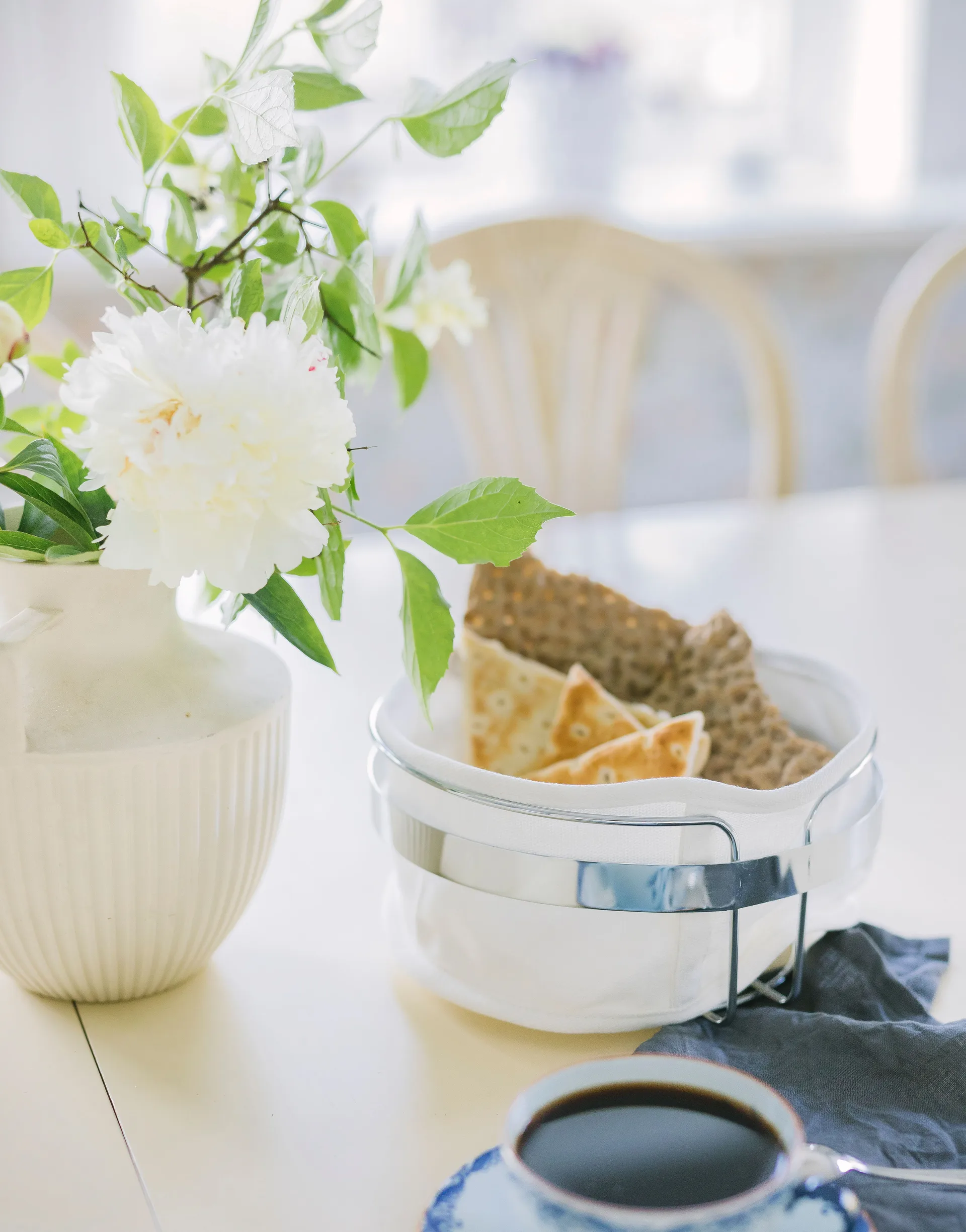 Panera Praktisk Ø22 cm, tela-cromo Dorre