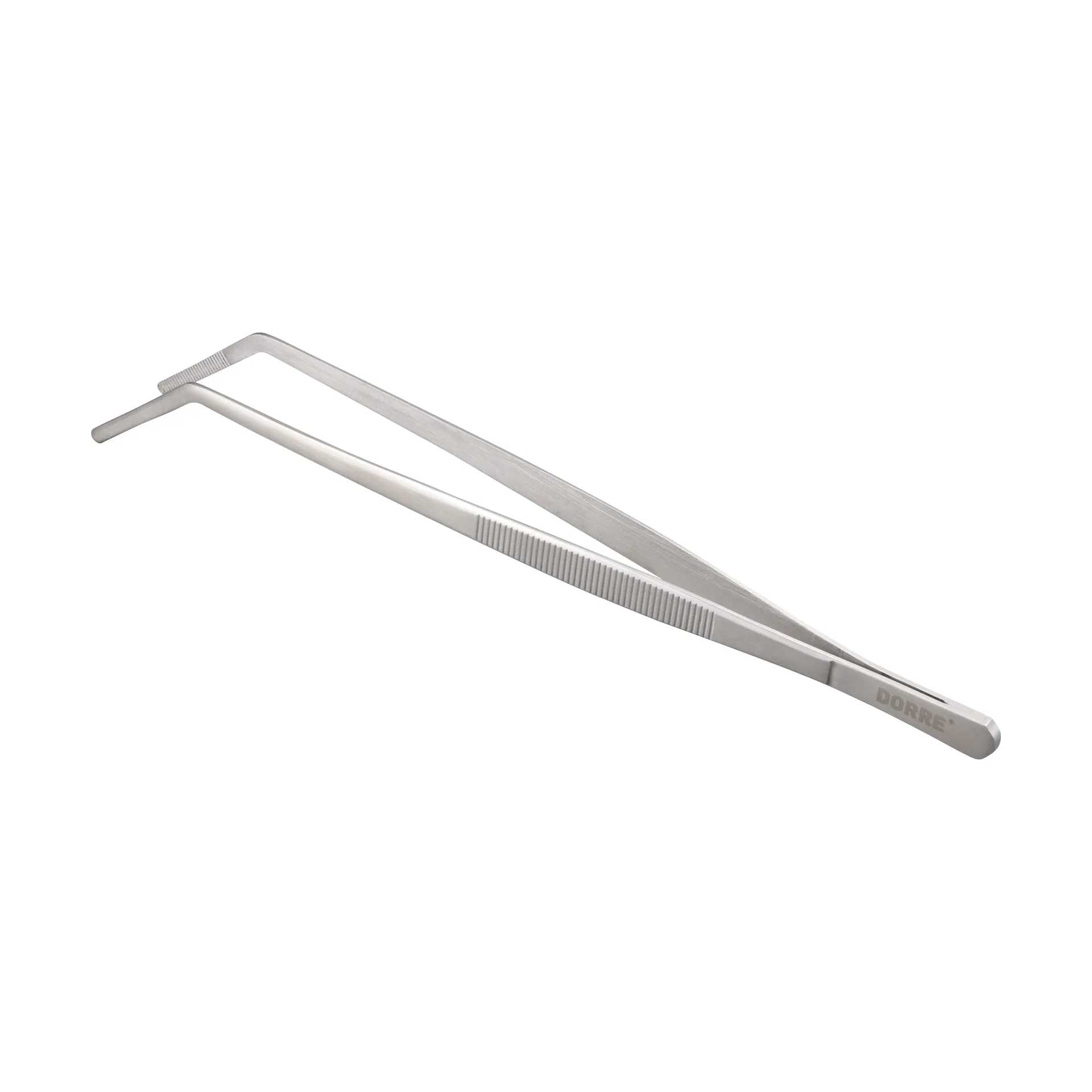Pinzas para servir Miah, punta curvada 24x2,5 cm, Acero inoxidable Dorre