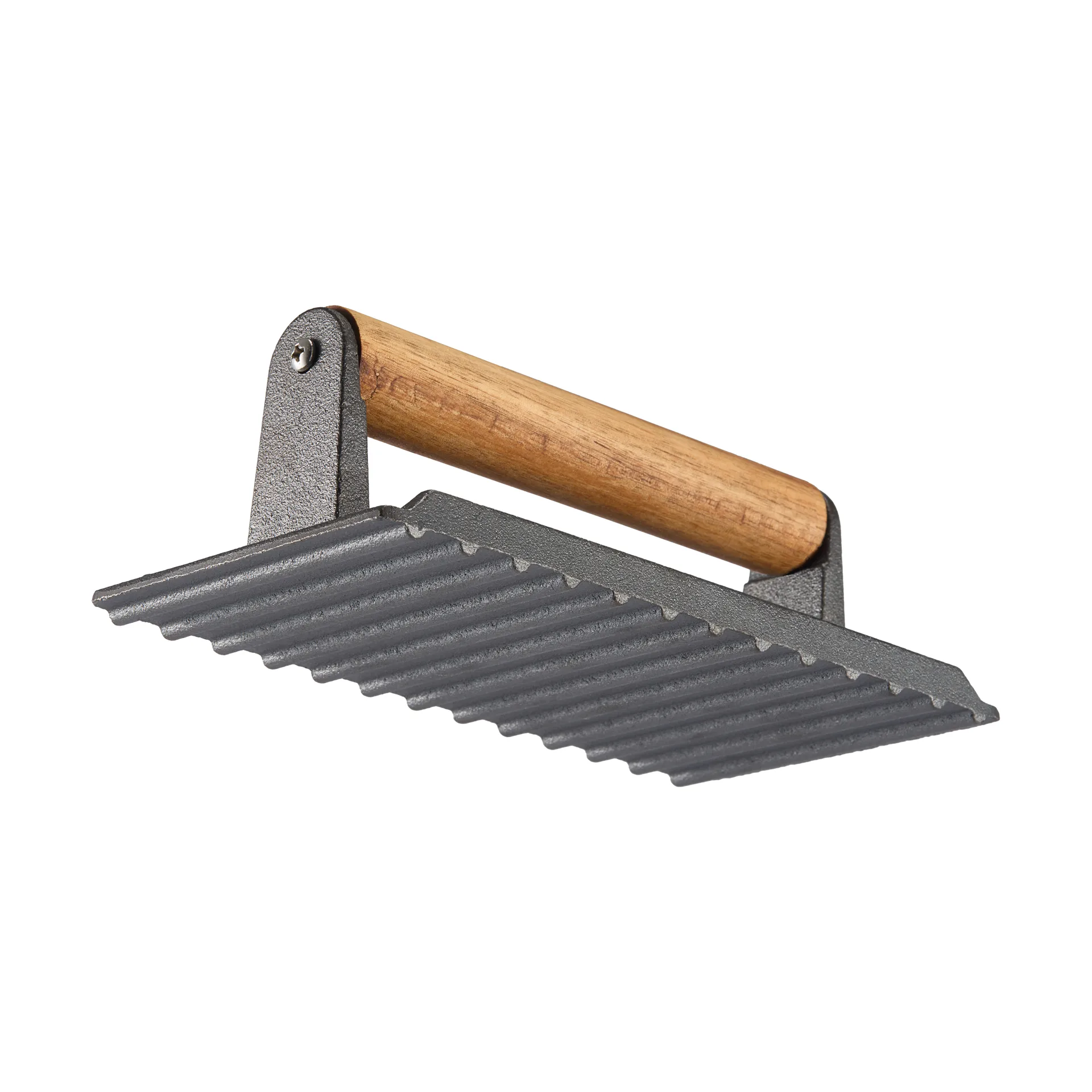 Prensa para grill/peso de cocina Griffin, Hierro fundido, mango de madera, 20×10 cm Dorre