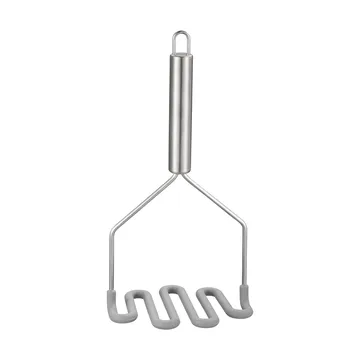 Prensador de patatas Pam - Acero inoxidable, silicona, 24 × 12 × 9 cm - Dorre
