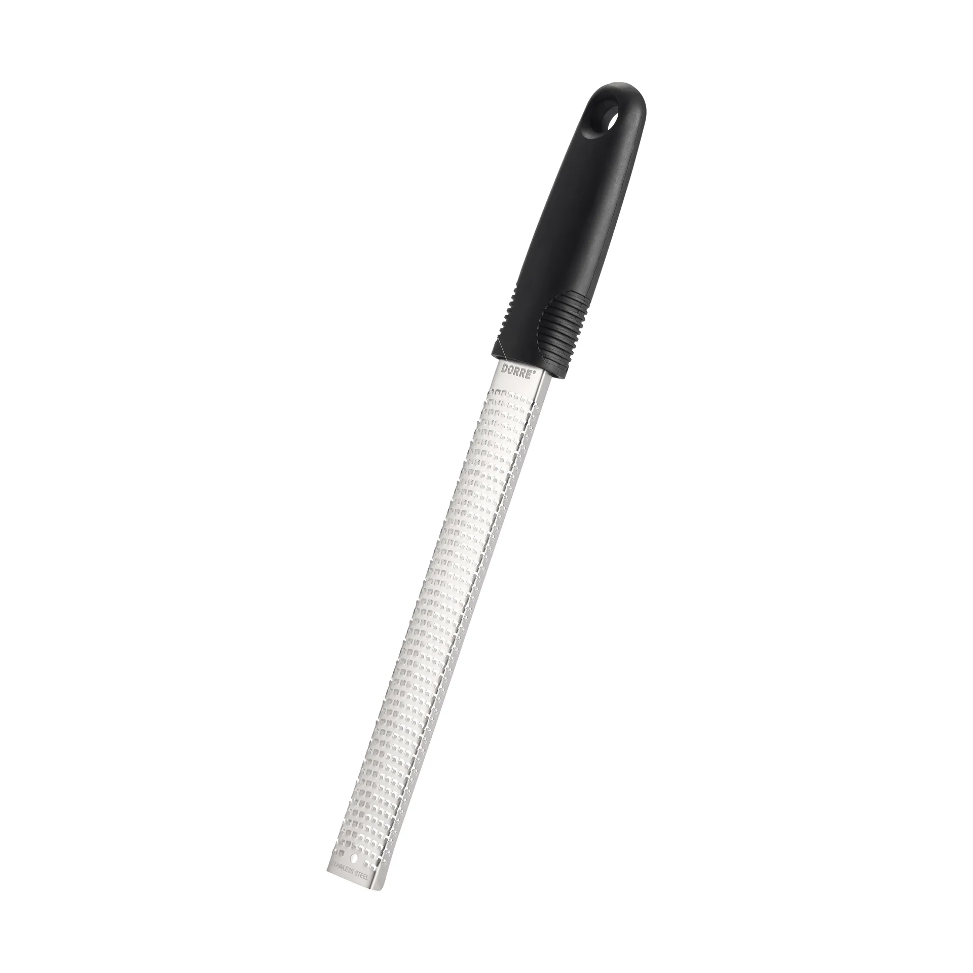 Rallador de cítricos Zia, Acero inoxidable, fino, 2 mm, 31,6x3,2x2,4 cm Dorre