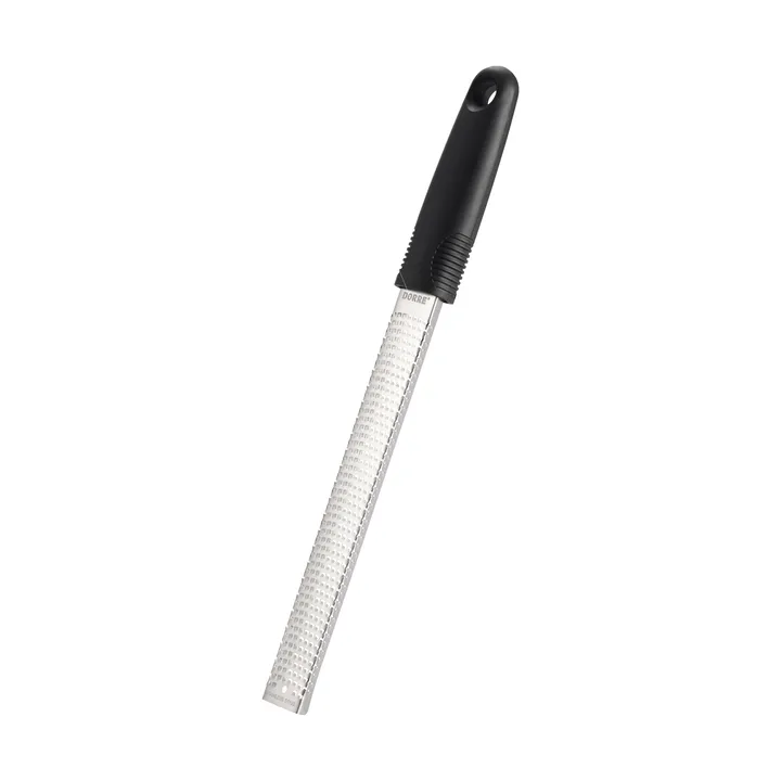 Rallador de cítricos Zia - Acero inoxidable, fino, 2 mm, 31,6x3,2x2,4 cm - Dorre