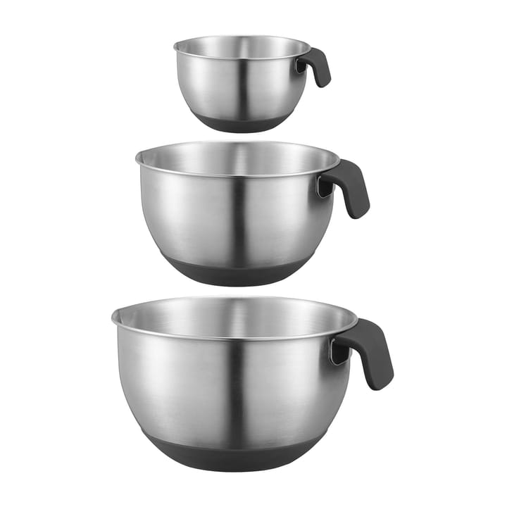 Set de 3 cuencos Becca, acero inoxidable Dorre