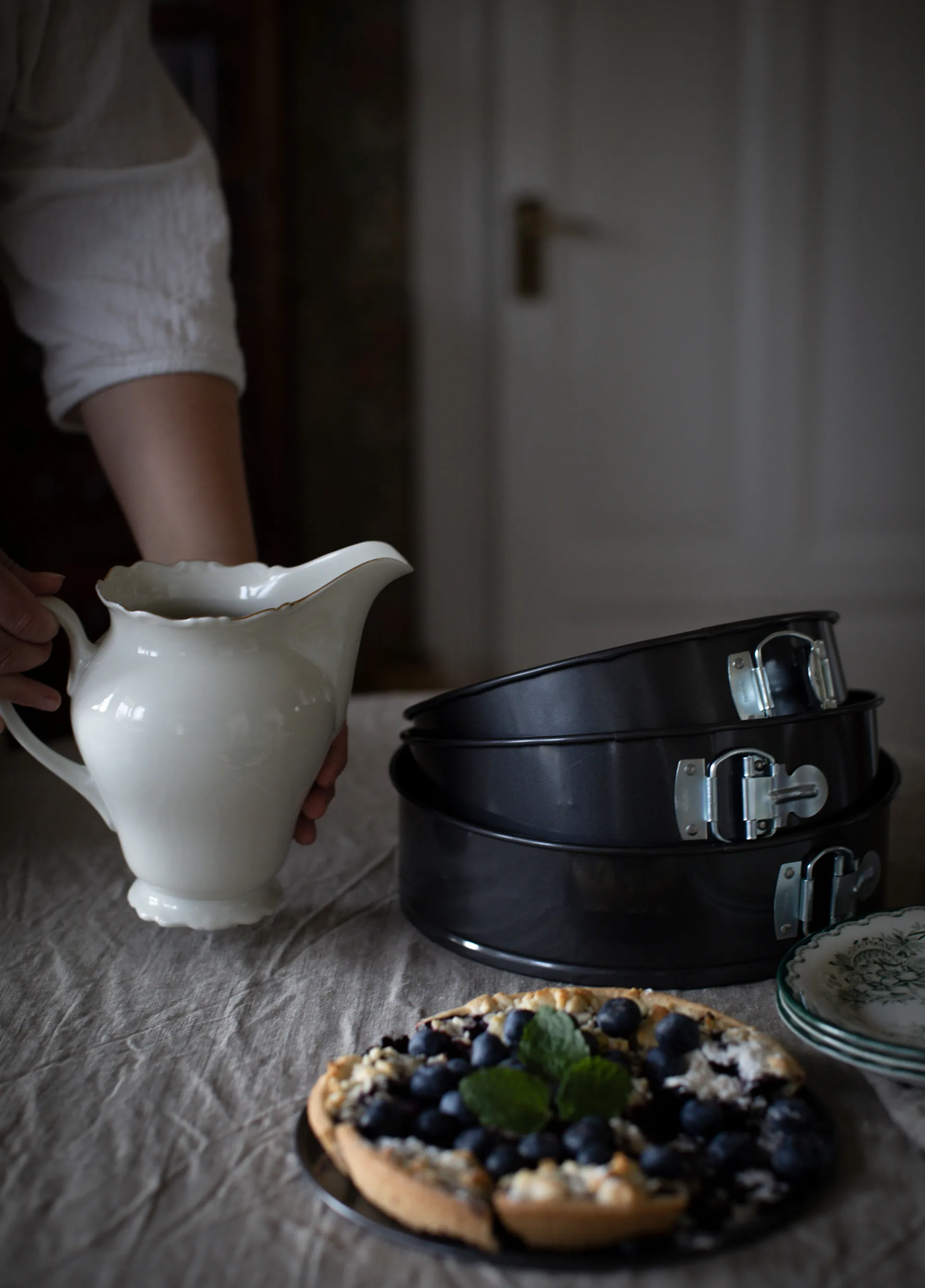 Set de 3 moldes desmontables Solie, negro Dorre