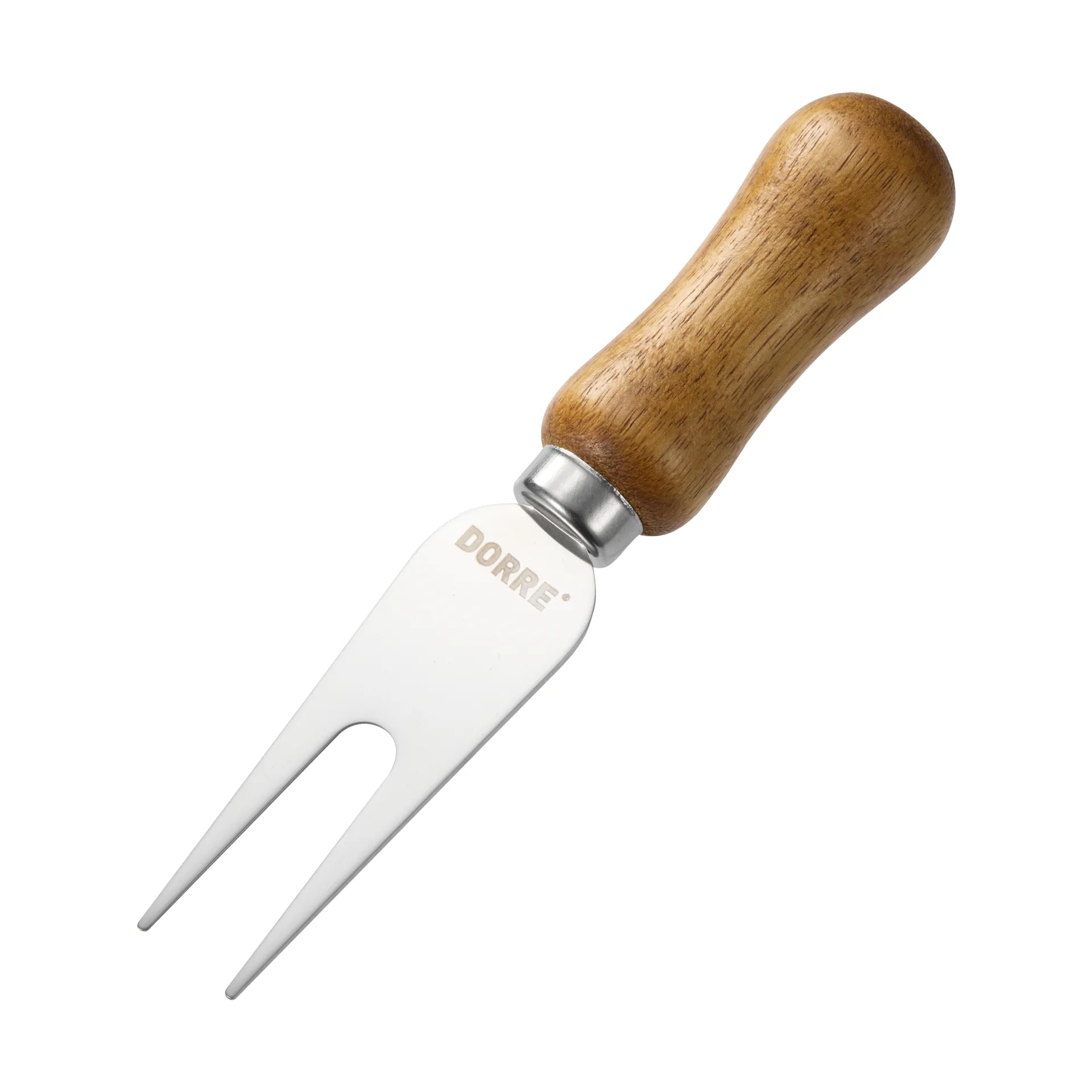 Set de cuchillos para queso Olva, Madera de acacia, acero inoxidable, 3 piezas, 13 cm Dorre