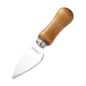 Set de cuchillos para queso Olva - Madera de acacia, acero inoxidable, 3 piezas, 13 cm - Dorre