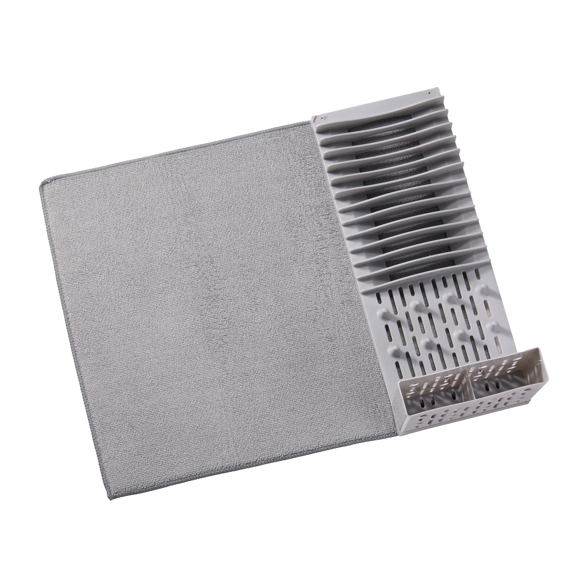 Set de escurreplatos Darcy, Gris Dorre