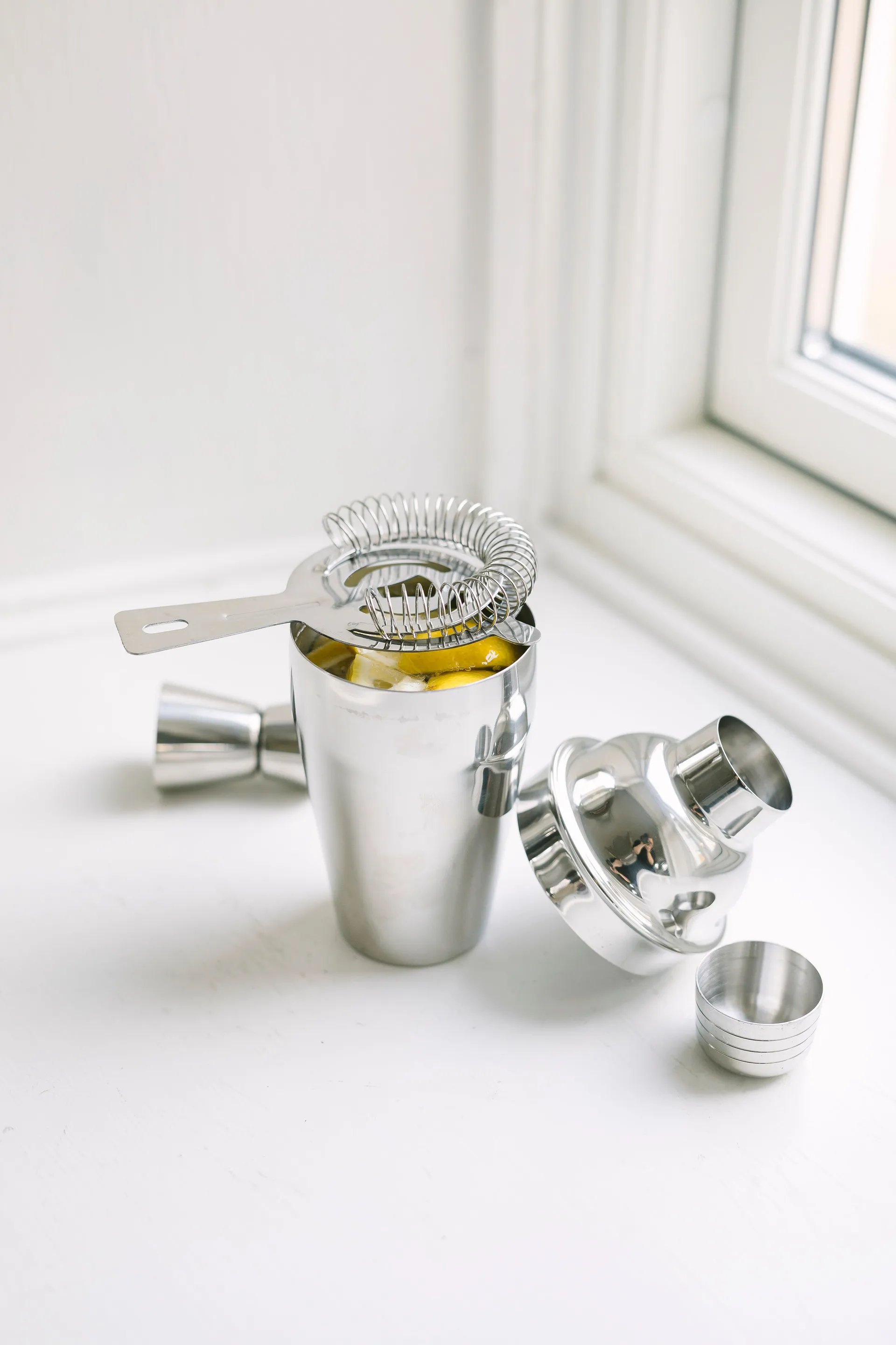 Set de utensilios de bar Art 3 piezas, acero inoxidable Dorre