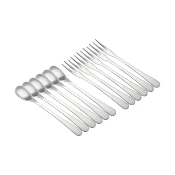Set para tapas Classic - Acero inoxidable, 12 piezas - Dorre