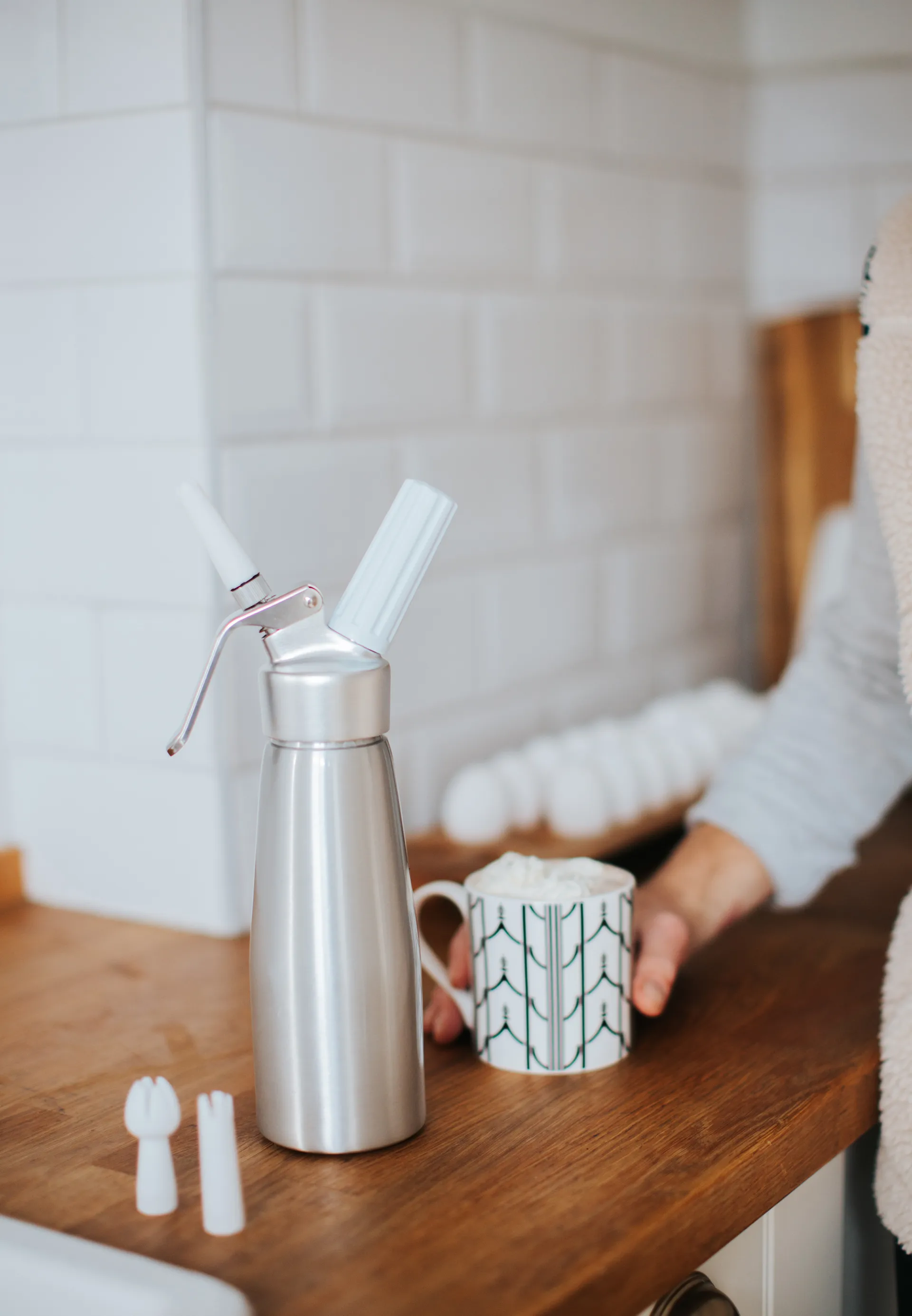 Sifón Grette 0,5 L, Plata Dorre