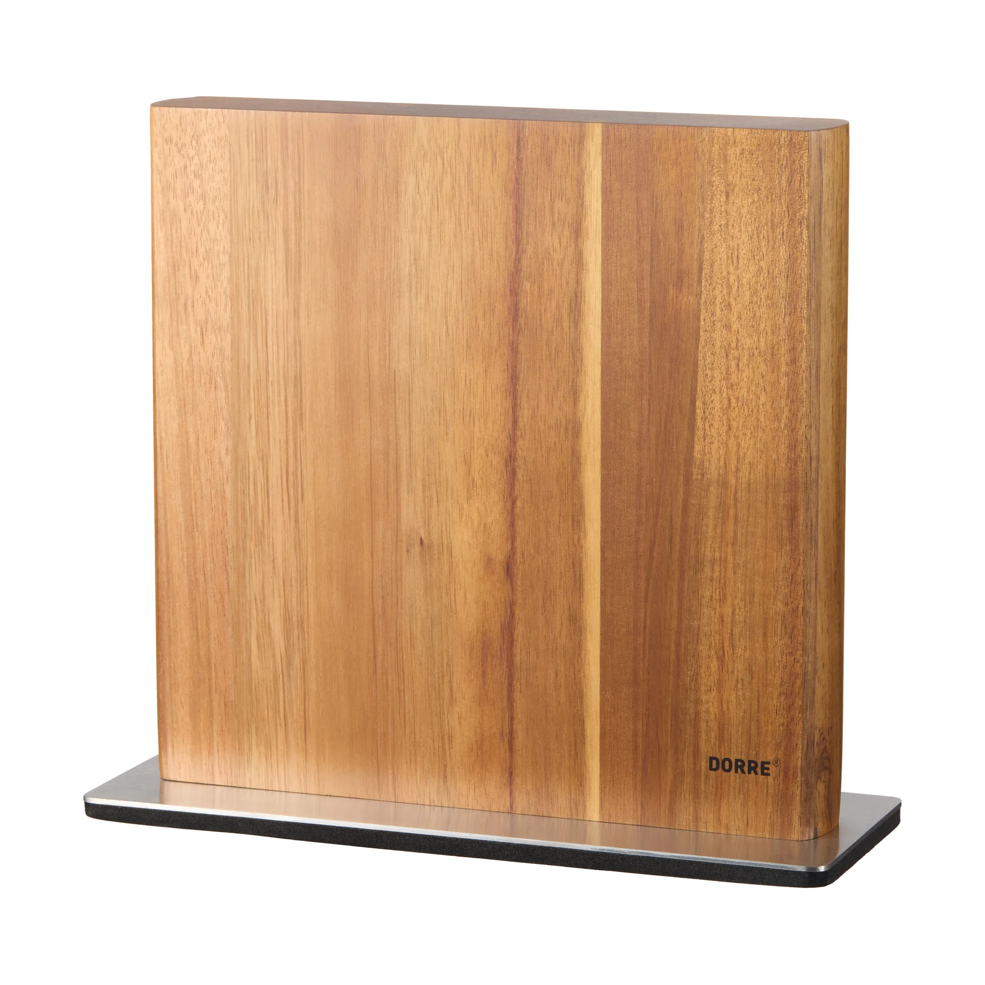 Soporte para cuchillos Kira magnético, Acero inoxidable-madera de acacia FSC Dorre