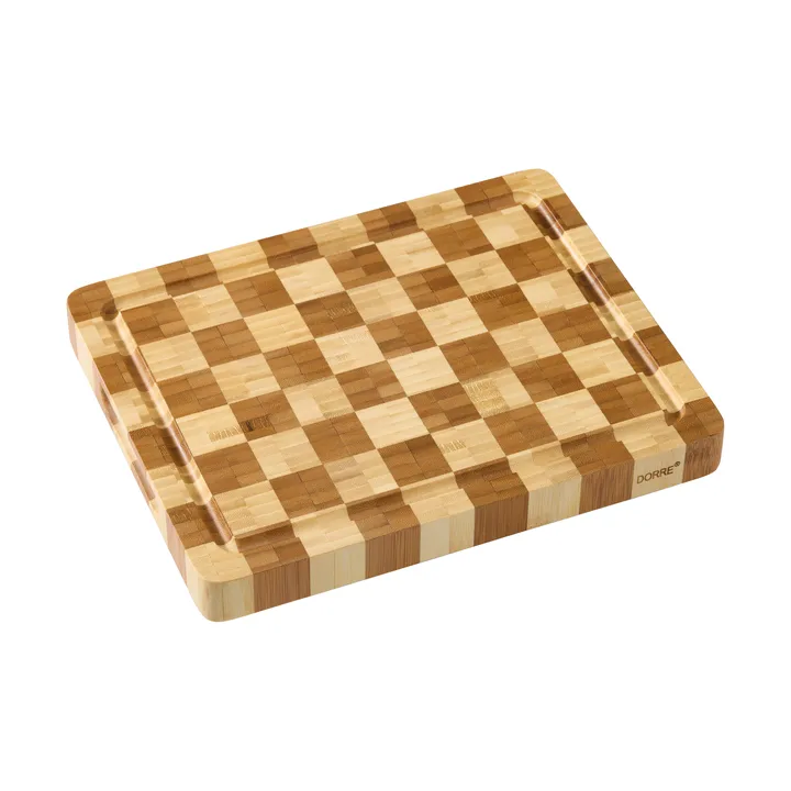 Tabla de cortar Kombo - Bambú, 30 × 24 × 3 cm - Dorre