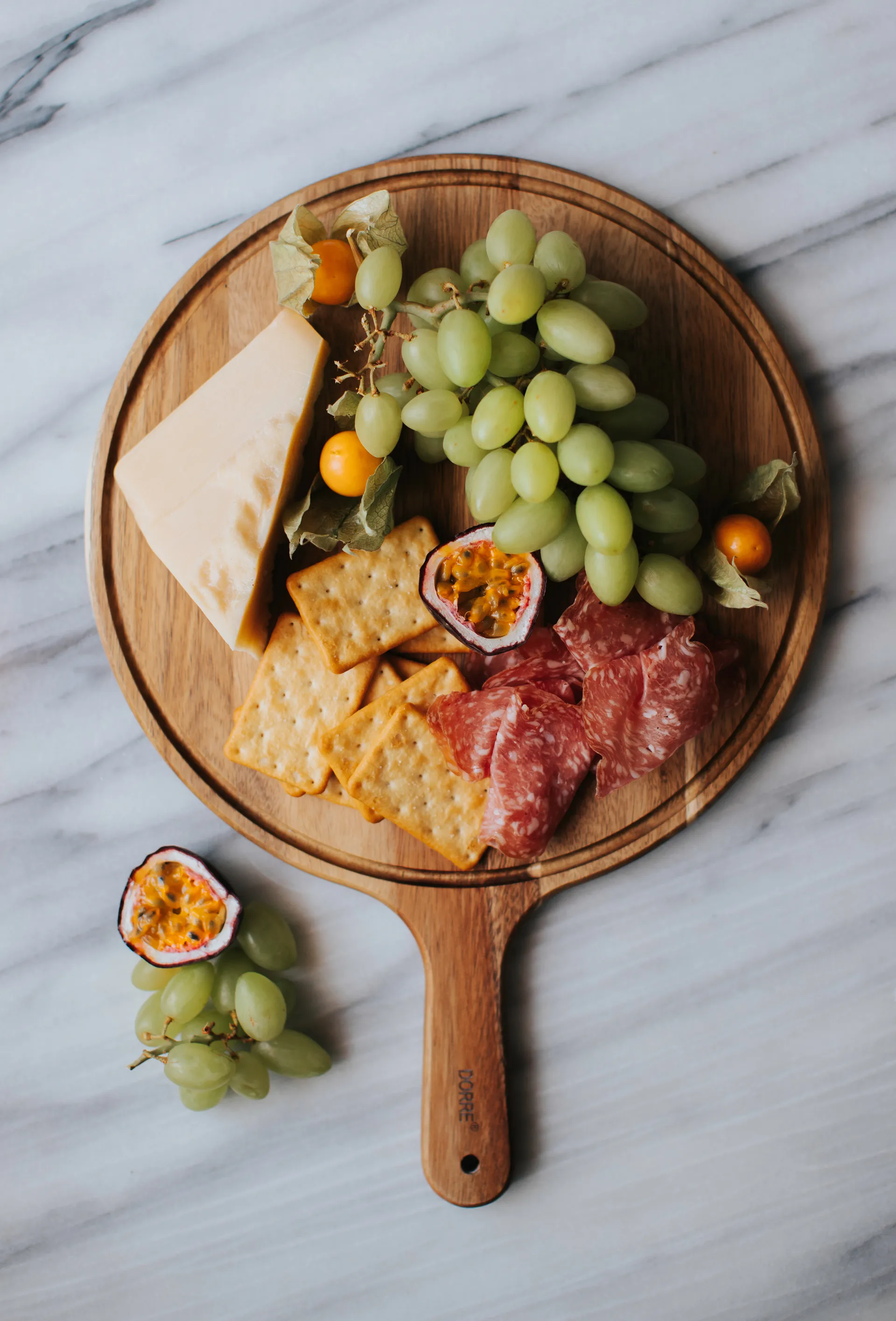 Tabla de servir Ulli Ø30,5 cm, Natur Dorre