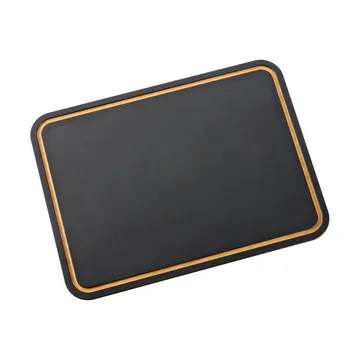 Tabla para cortar Sami, de fibra de madera prensada - Negro, 37 x 27,5 cm - Dorre