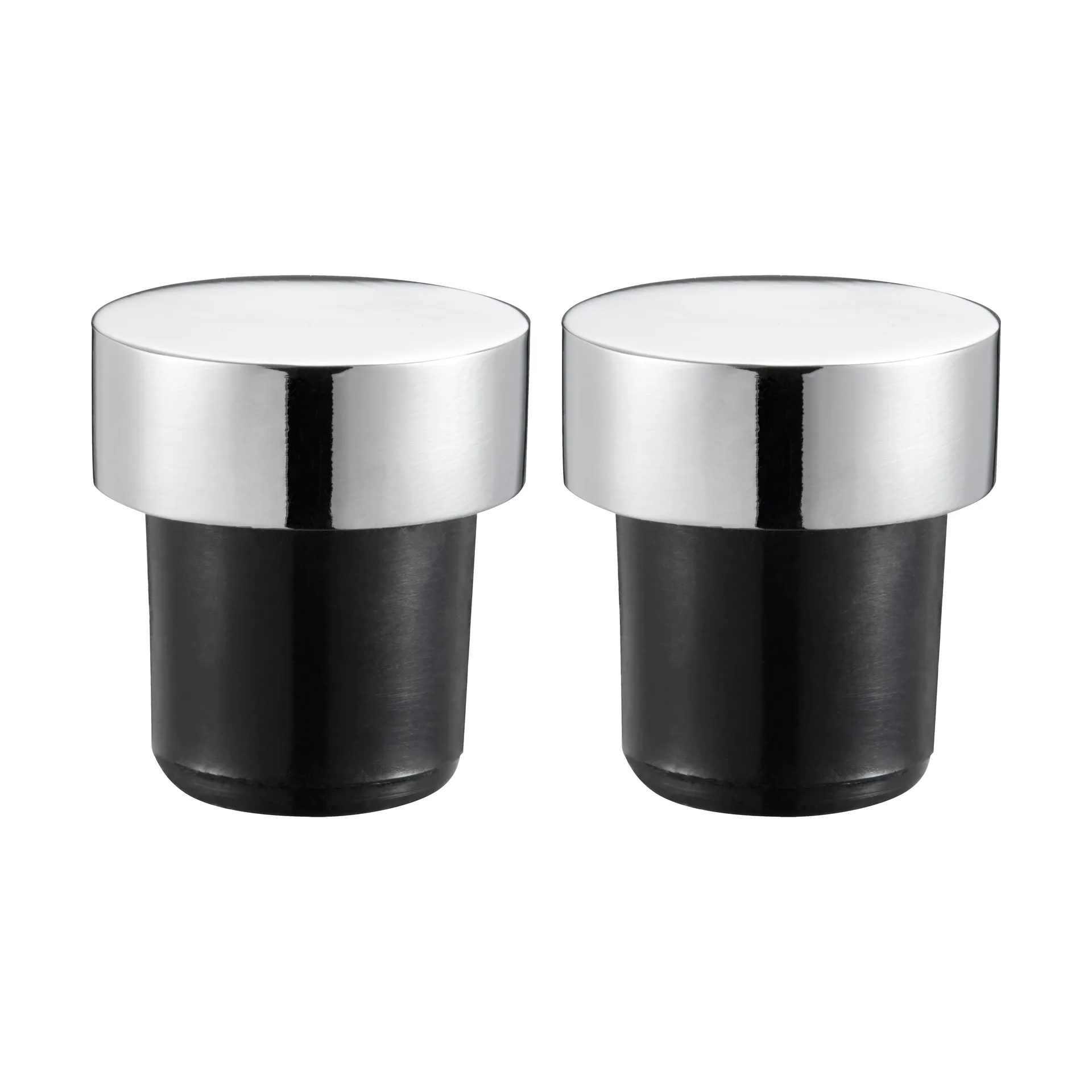Tapones de vino Valli 3 cm, 2-pack, Cromado Dorre
