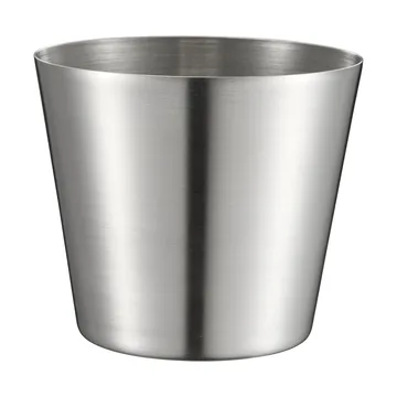 Taza para patatas fritas/servir Peg - Acero inoxidable, 4 unidades, Ø 9,5 cm - Dorre