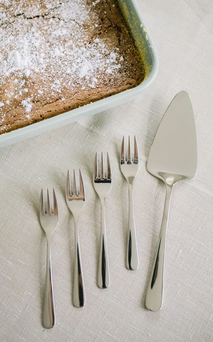 Tenedores de postre Classic 6-pack, Plata Dorre