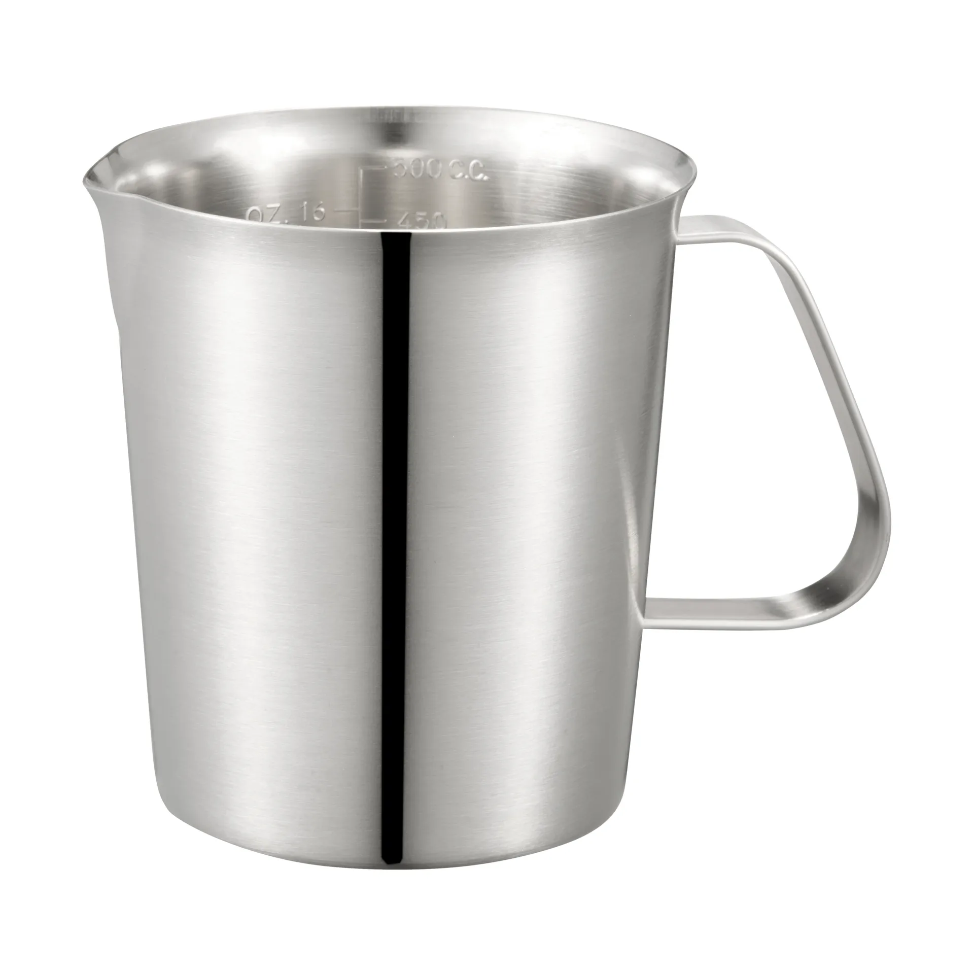 Vaso medidor Max, Acero inoxidable, 0,5 L Dorre