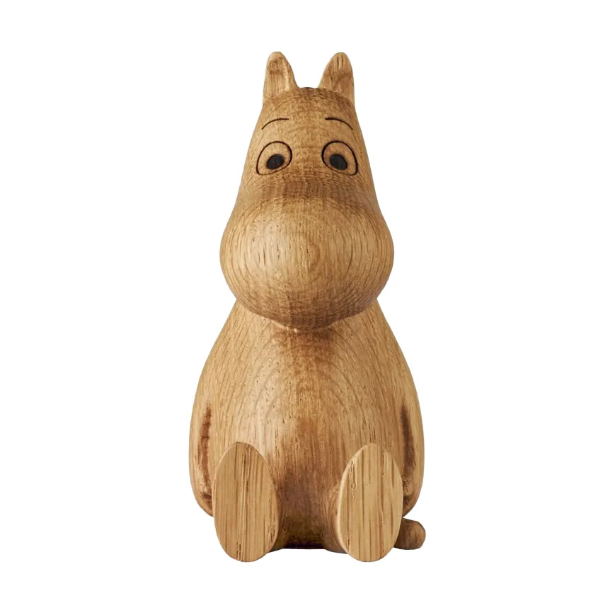 Decoración de madera Mumin 10 cm, ROBLE (FSC) Dsignhouse x Moomin