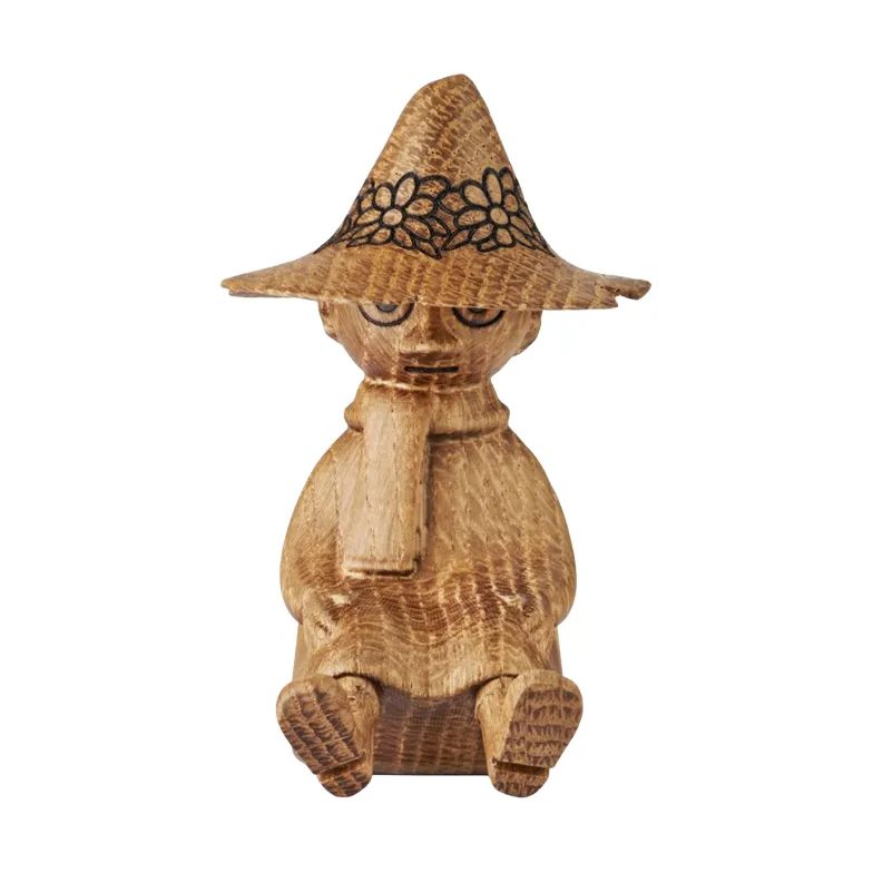 Decoración de madera Mumin Snufkin 9 cm, ROBLE (FSC) Dsignhouse x Moomin