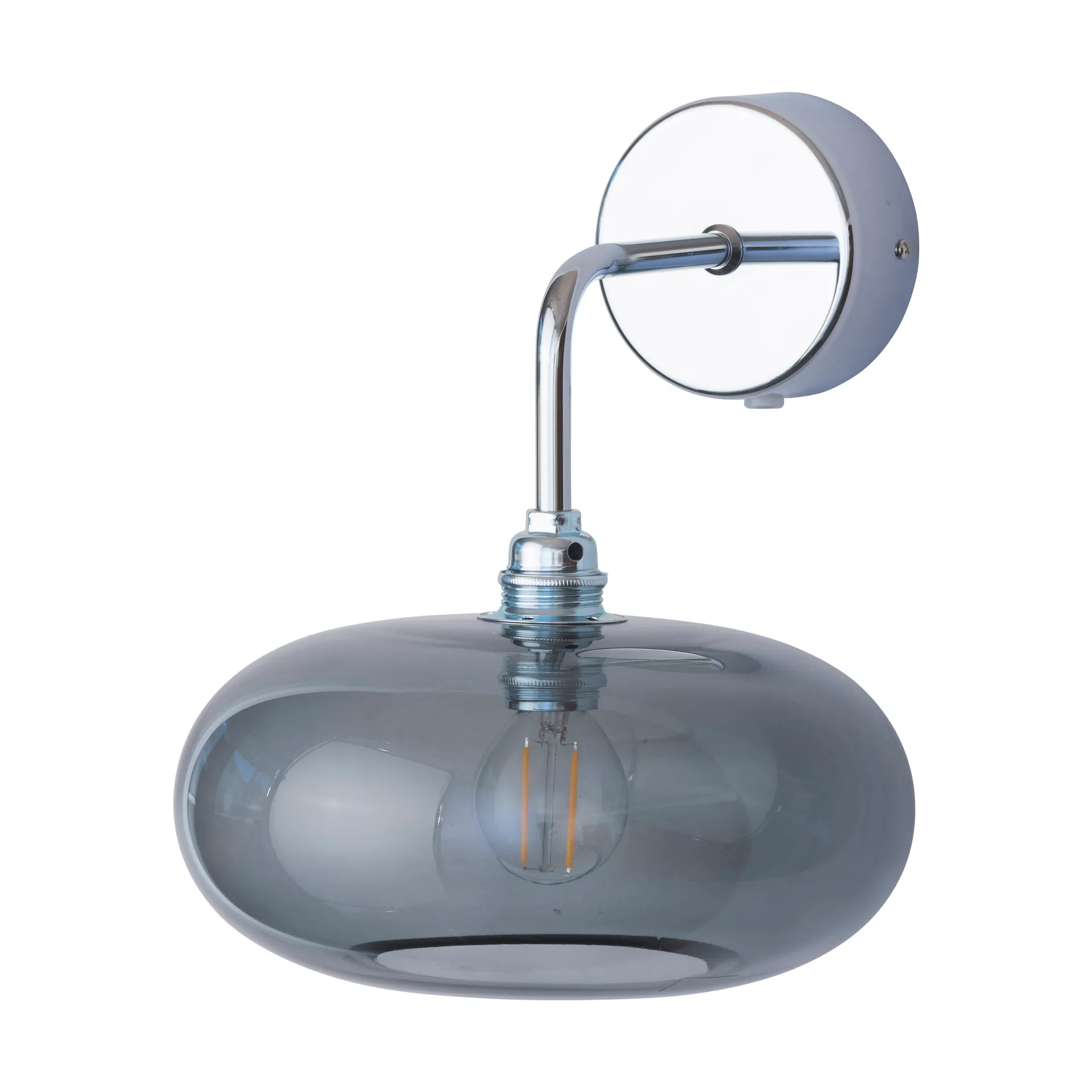 Aplique de pared Horizon, Smokey grey EBB & FLOW