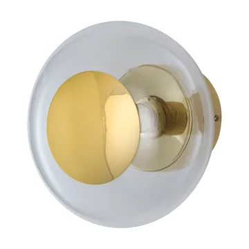 Aplique de pared Horizon surface - Clear, Ø25 cm - EBB & FLOW